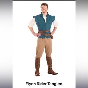 Hard to Find Tangled Flynn Rider Costume in Men’s Medium